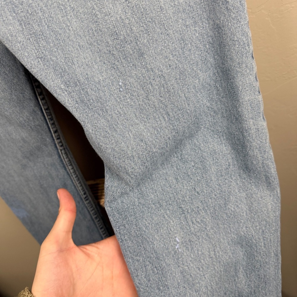 Vintage 2010 Levi 505 Zip Fly Relax‎ Fit Blue Denim Jeans 31x27.5 - Picture 7 of 8